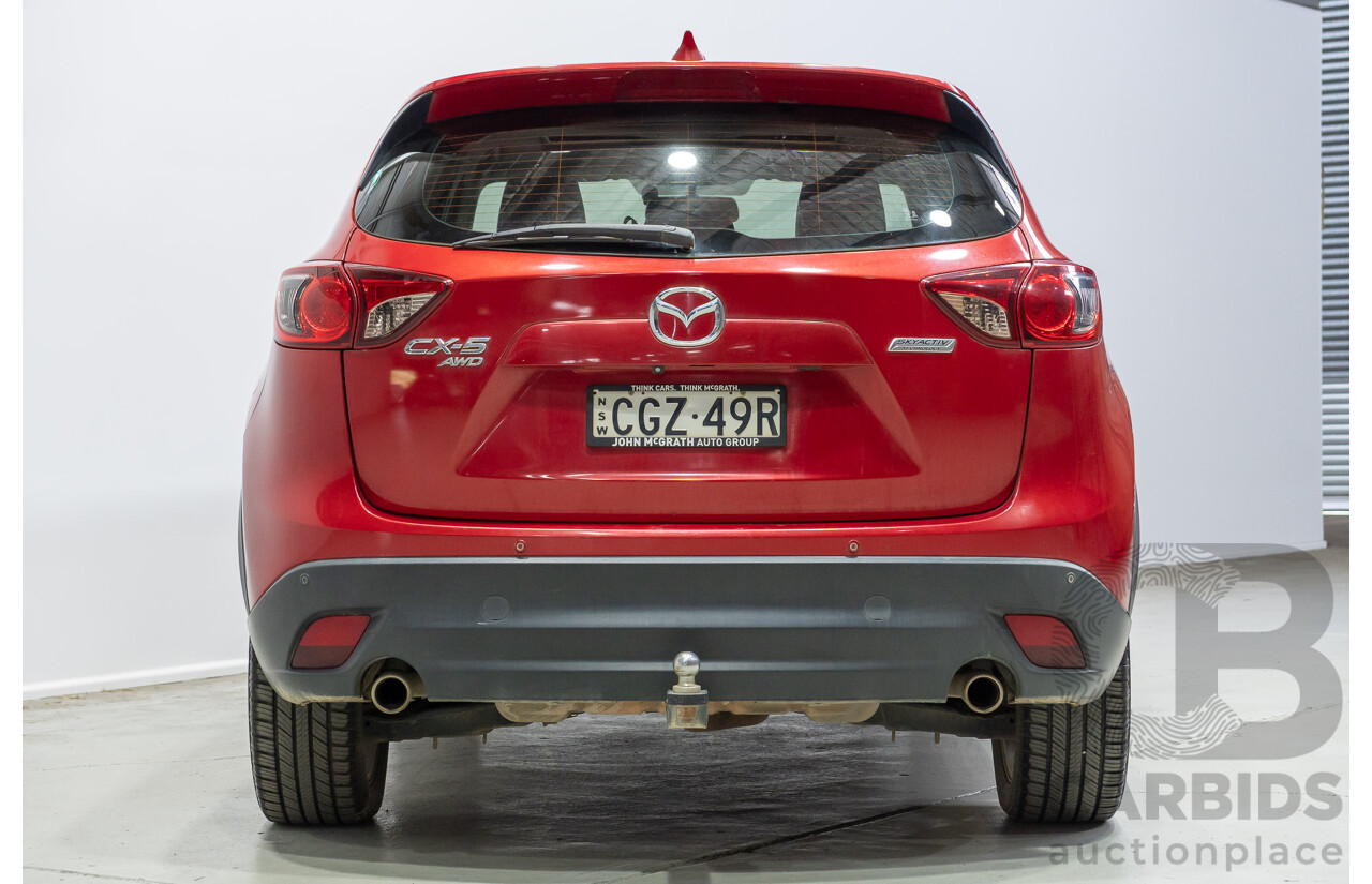 05/2012 Mazda Cx-5 Grand Tourer (AWD) 4d Wagon Red Turbo Diesel 2.2L