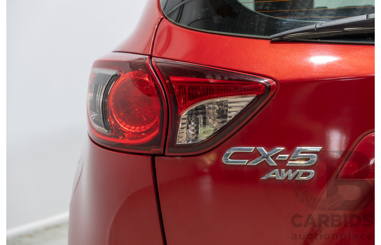 05/2012 Mazda Cx-5 Grand Tourer (AWD) 4d Wagon Red Turbo Diesel 2.2L