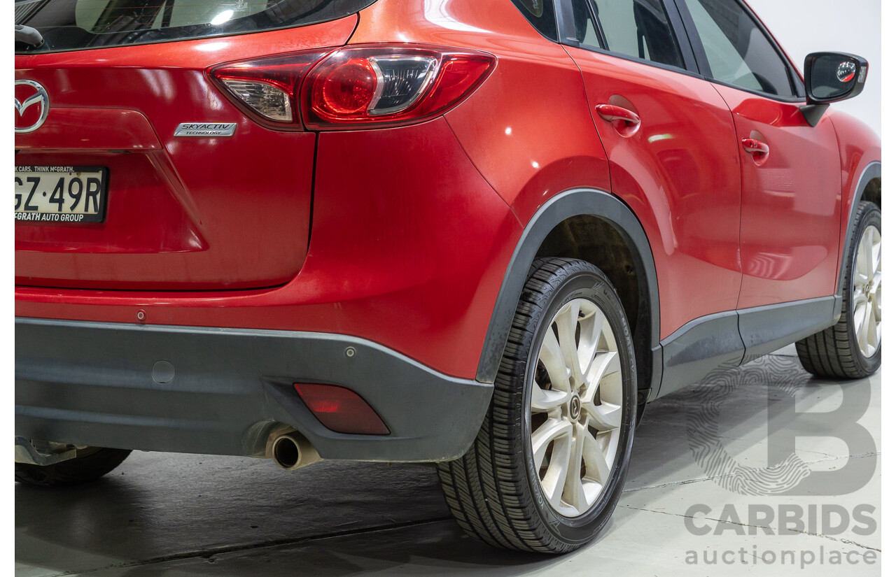 05/2012 Mazda Cx-5 Grand Tourer (AWD) 4d Wagon Red Turbo Diesel 2.2L