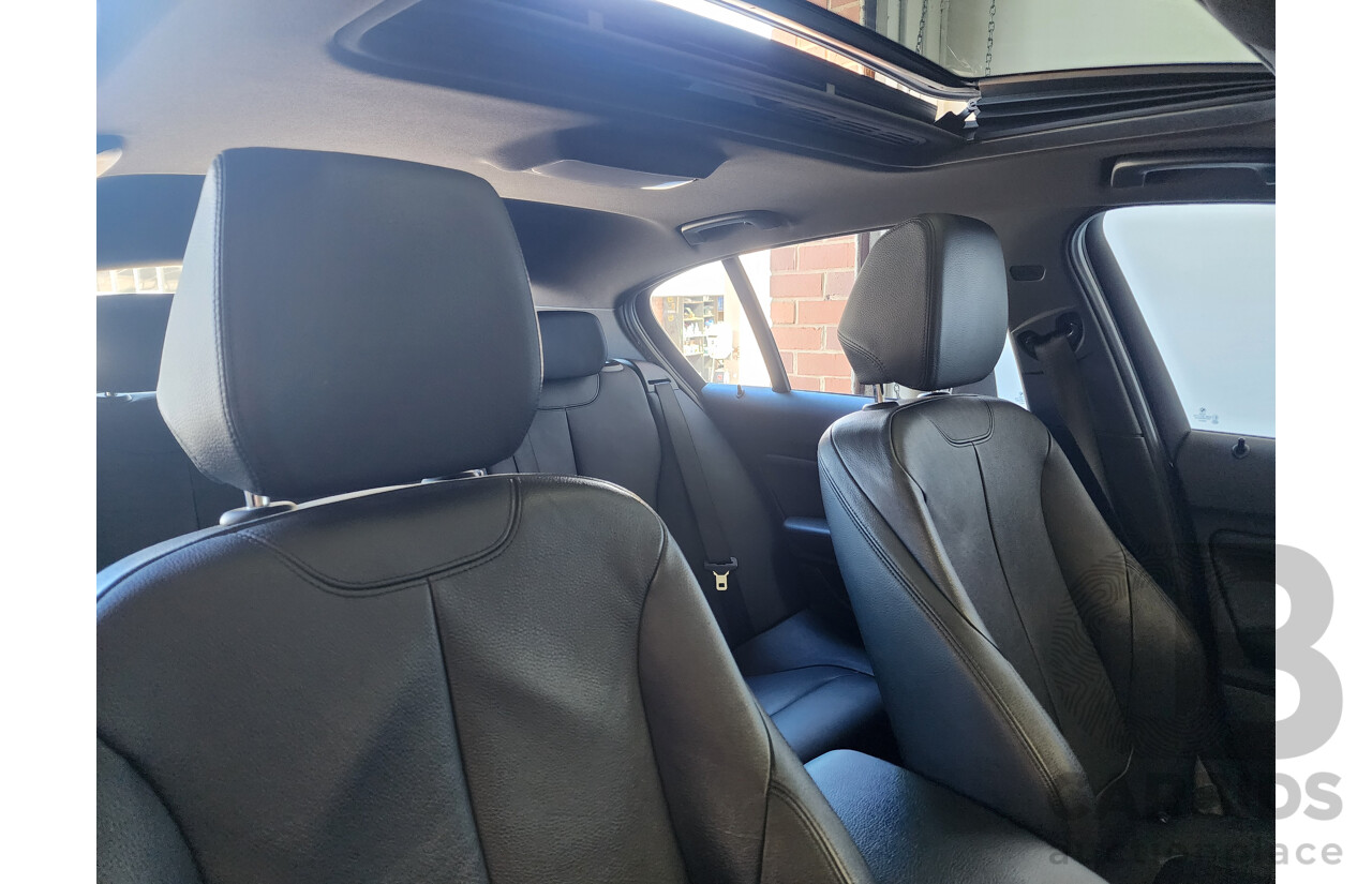 10/2013 Bmw 1 18d F20 MSport MY13 5d Hatchback Black 2.0L