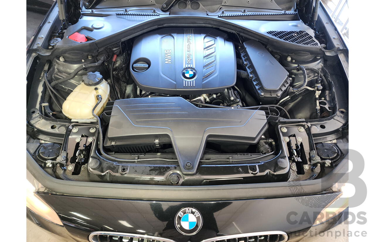 10/2013 Bmw 1 18d F20 MSport MY13 5d Hatchback Black 2.0L