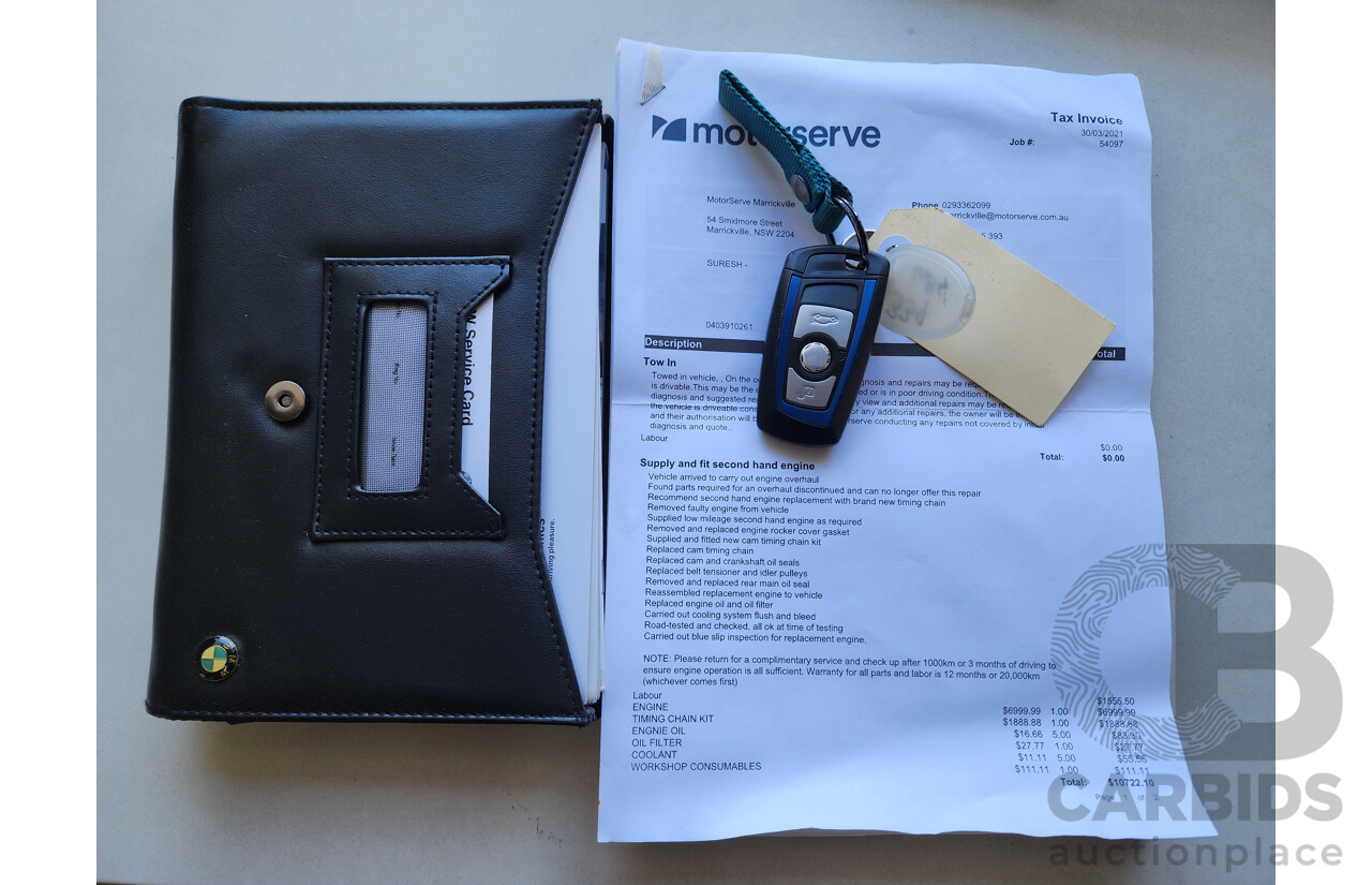 10/2013 Bmw 1 18d F20 MSport MY13 5d Hatchback Black 2.0L