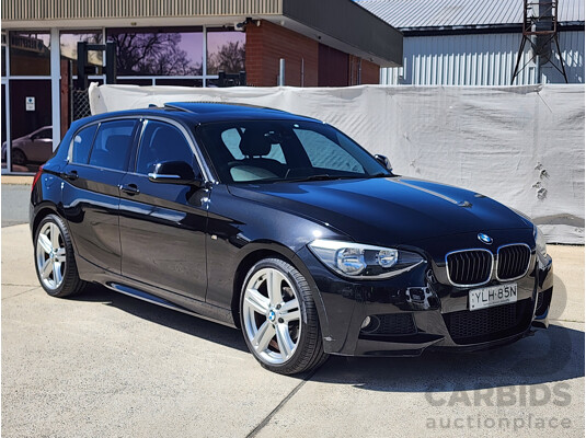 10/2013 Bmw 1 18d F20 MSport MY13 5d Hatchback Black 2.0L