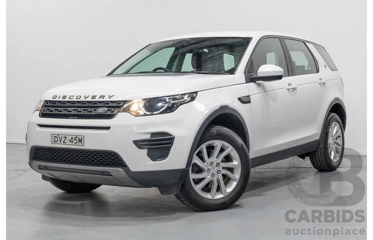 4/2018 Land Rover Discovery Sport TD4 SE (AWD) L550 MY18 4d Wagon Fuji White Turbo Diesel 2.0L