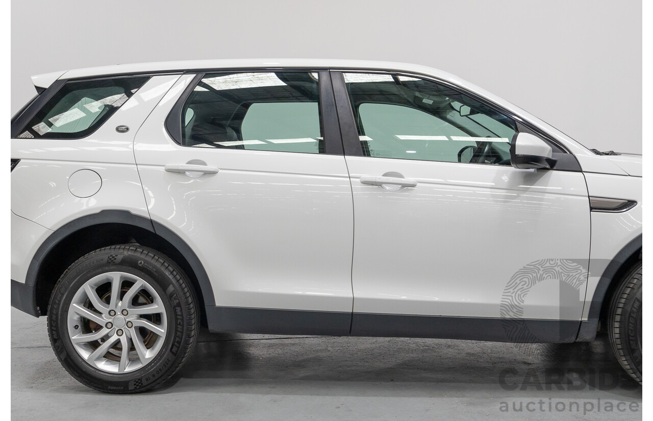 4/2018 Land Rover Discovery Sport TD4 SE (AWD) L550 MY18 4d Wagon Fuji White Turbo Diesel 2.0L