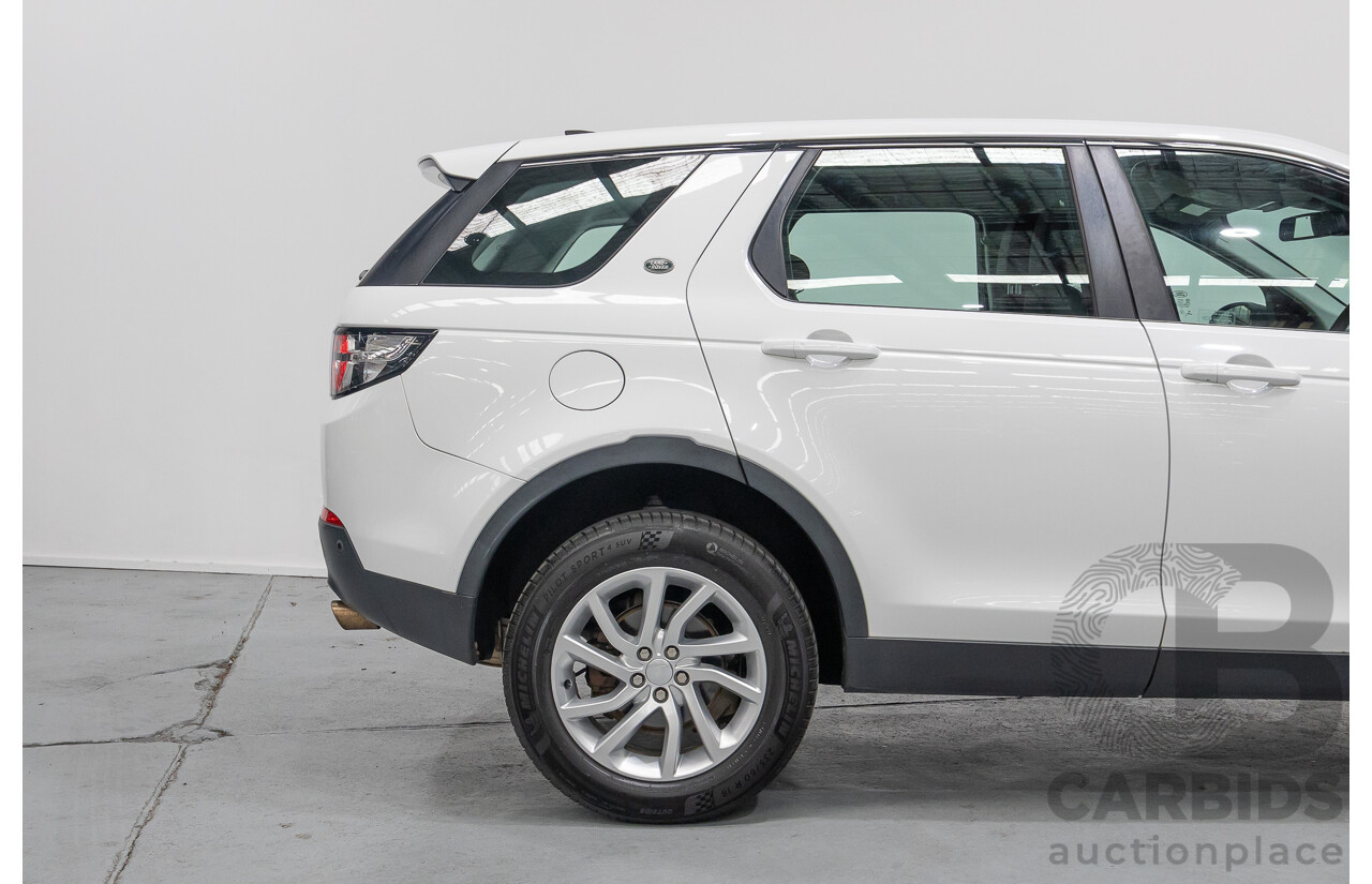 4/2018 Land Rover Discovery Sport TD4 SE (AWD) L550 MY18 4d Wagon Fuji White Turbo Diesel 2.0L