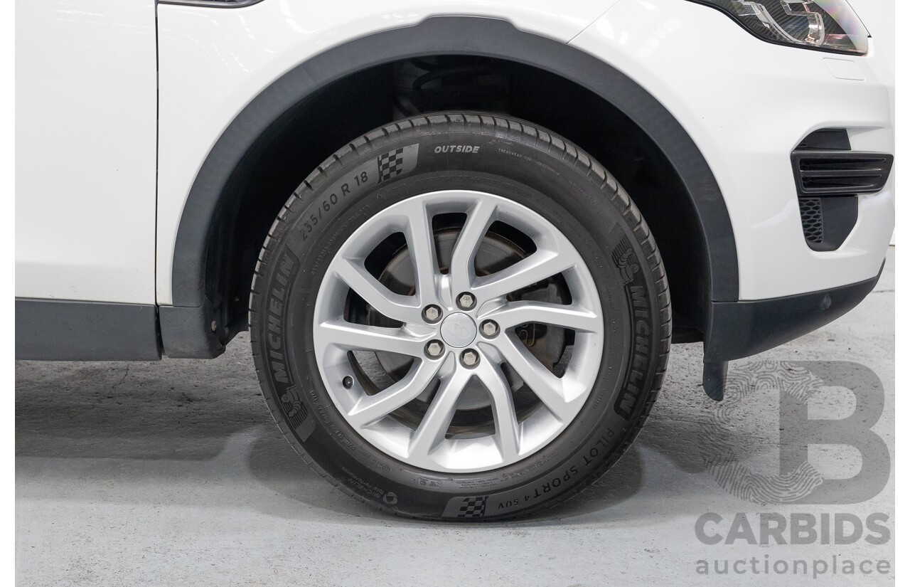 4/2018 Land Rover Discovery Sport TD4 SE (AWD) L550 MY18 4d Wagon Fuji White Turbo Diesel 2.0L