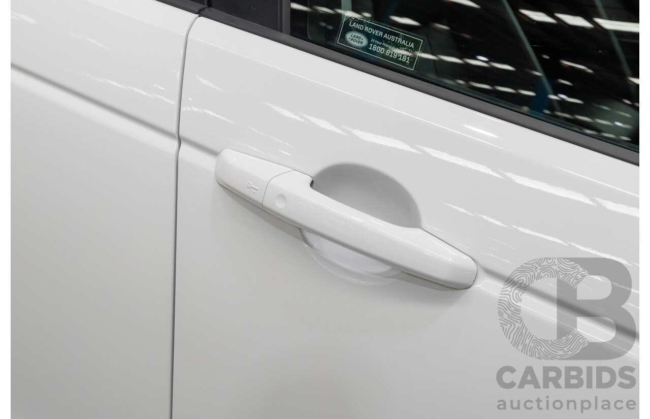 4/2018 Land Rover Discovery Sport TD4 SE (AWD) L550 MY18 4d Wagon Fuji White Turbo Diesel 2.0L