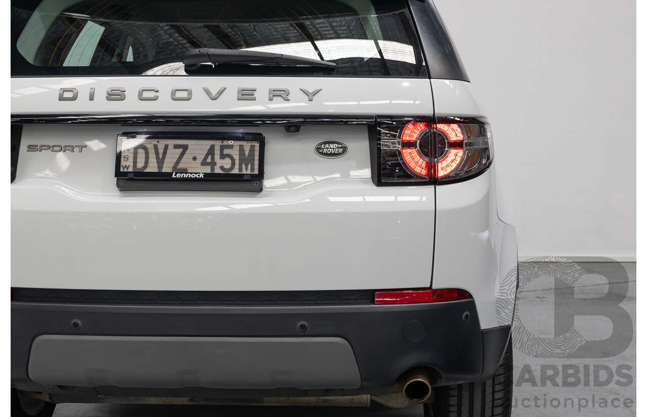 4/2018 Land Rover Discovery Sport TD4 SE (AWD) L550 MY18 4d Wagon Fuji White Turbo Diesel 2.0L