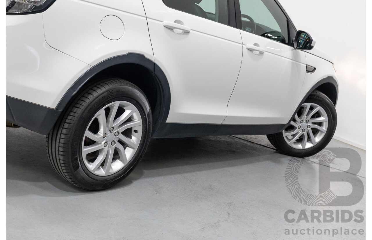 4/2018 Land Rover Discovery Sport TD4 SE (AWD) L550 MY18 4d Wagon Fuji White Turbo Diesel 2.0L