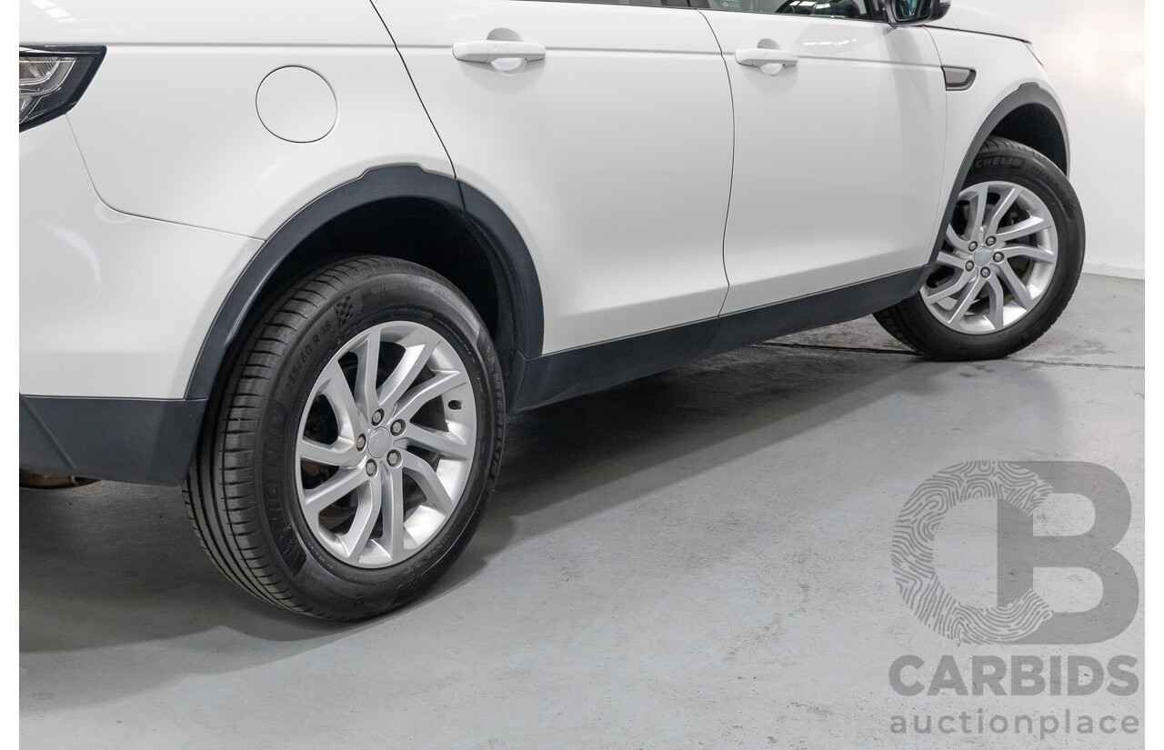 4/2018 Land Rover Discovery Sport TD4 SE (AWD) L550 MY18 4d Wagon Fuji White Turbo Diesel 2.0L