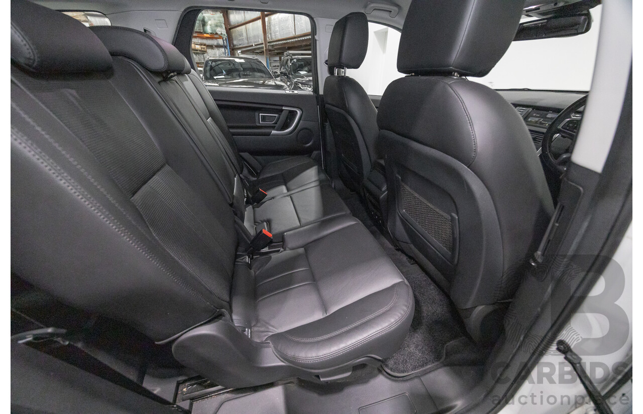 4/2018 Land Rover Discovery Sport TD4 SE (AWD) L550 MY18 4d Wagon Fuji White Turbo Diesel 2.0L