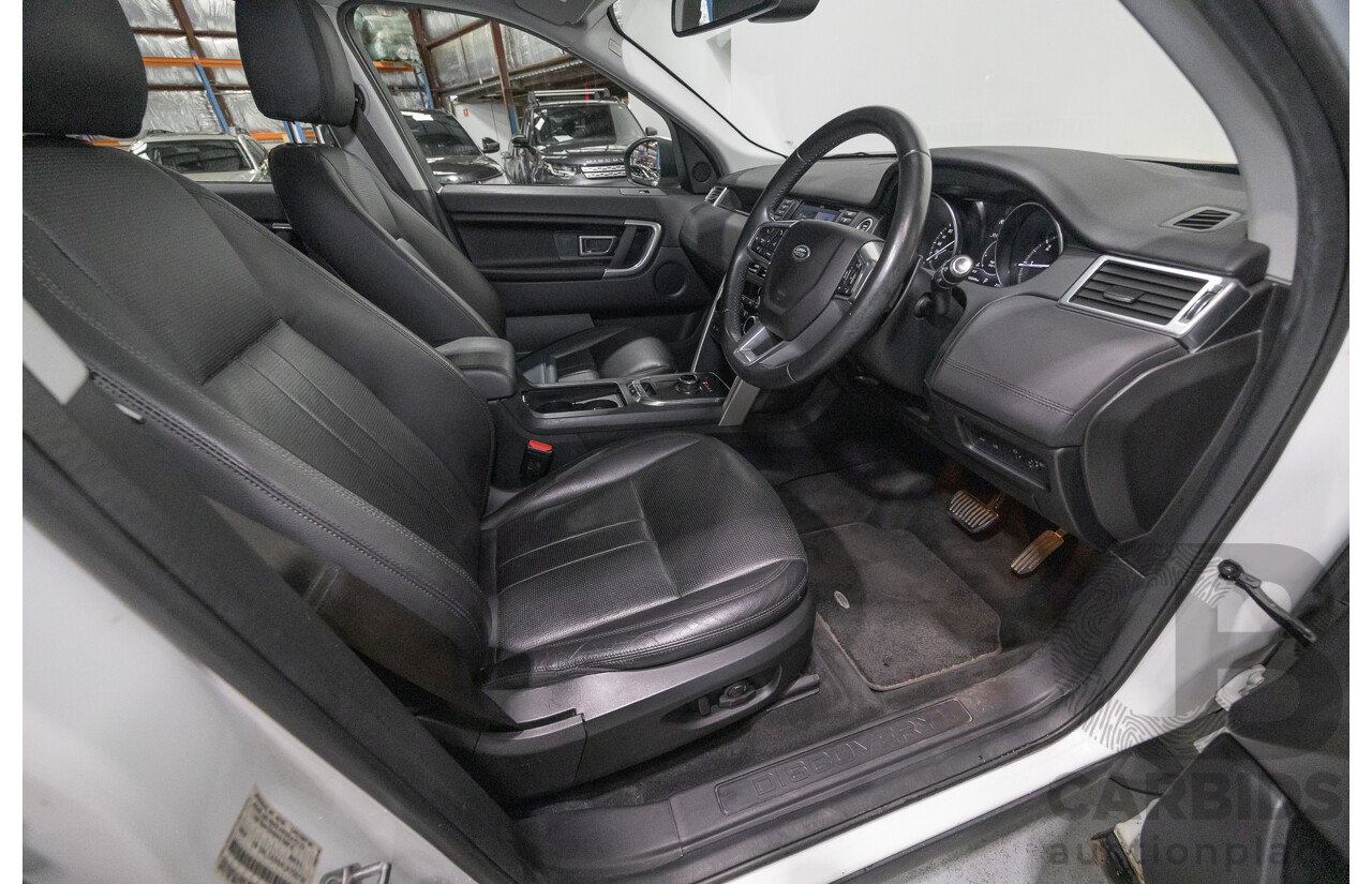 4/2018 Land Rover Discovery Sport TD4 SE (AWD) L550 MY18 4d Wagon Fuji White Turbo Diesel 2.0L