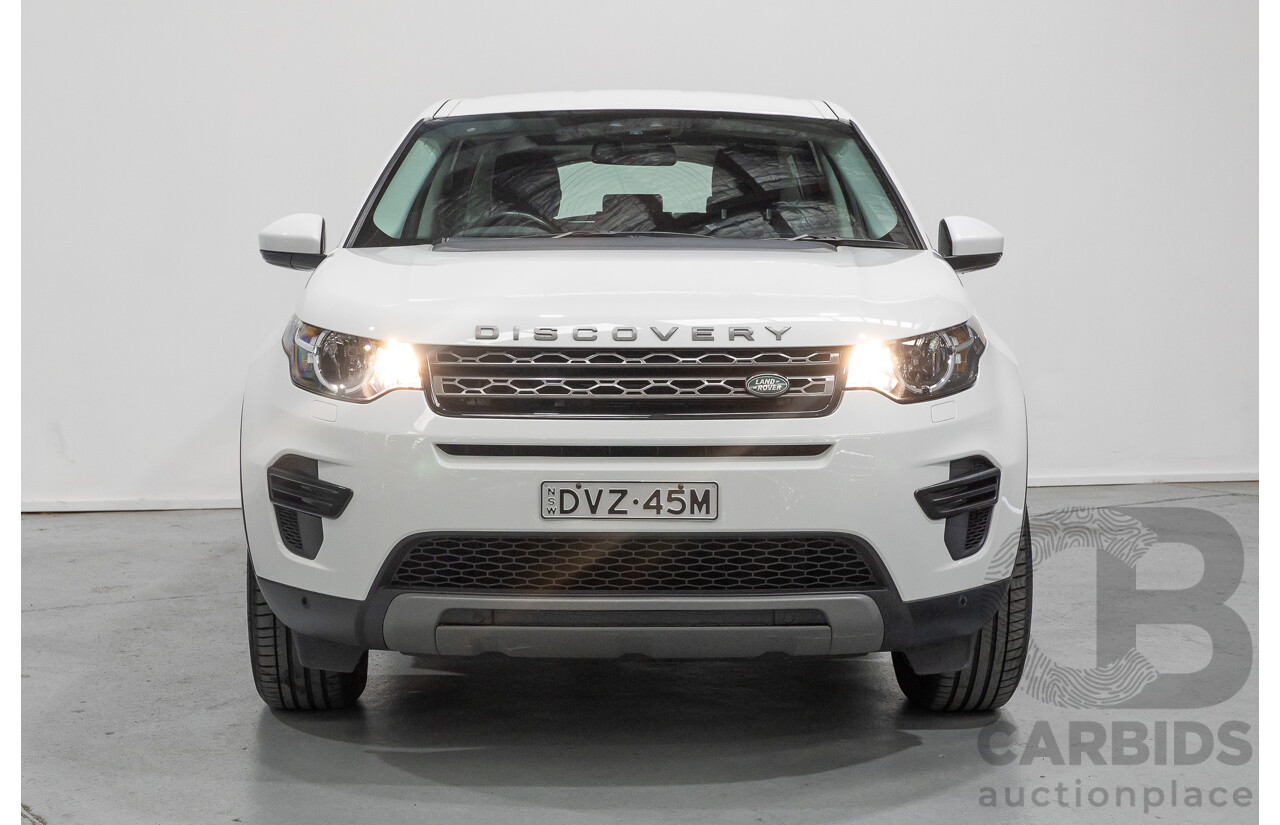 4/2018 Land Rover Discovery Sport TD4 SE (AWD) L550 MY18 4d Wagon Fuji White Turbo Diesel 2.0L