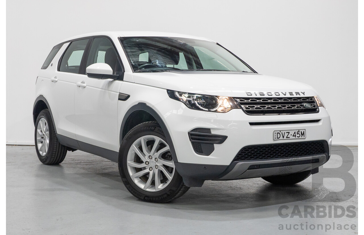 4/2018 Land Rover Discovery Sport TD4 SE (AWD) L550 MY18 4d Wagon Fuji White Turbo Diesel 2.0L