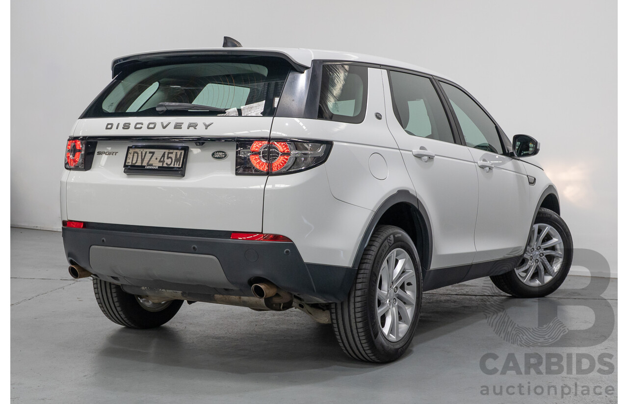 4/2018 Land Rover Discovery Sport TD4 SE (AWD) L550 MY18 4d Wagon Fuji White Turbo Diesel 2.0L
