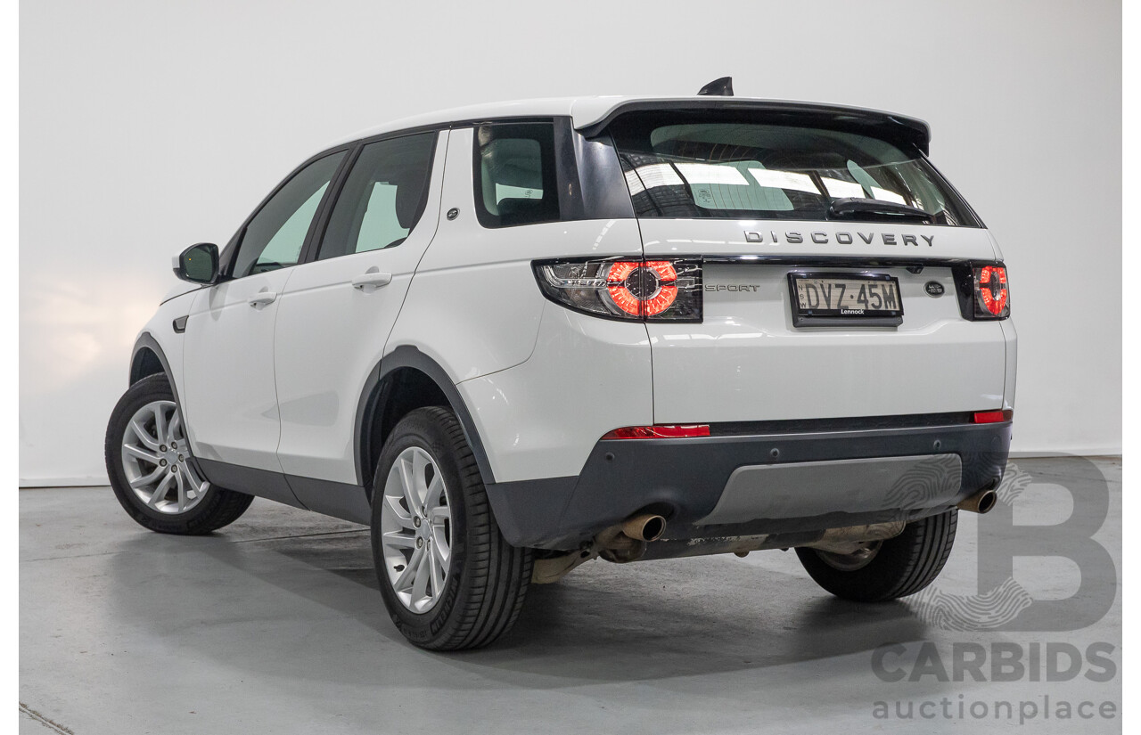 4/2018 Land Rover Discovery Sport TD4 SE (AWD) L550 MY18 4d Wagon Fuji White Turbo Diesel 2.0L