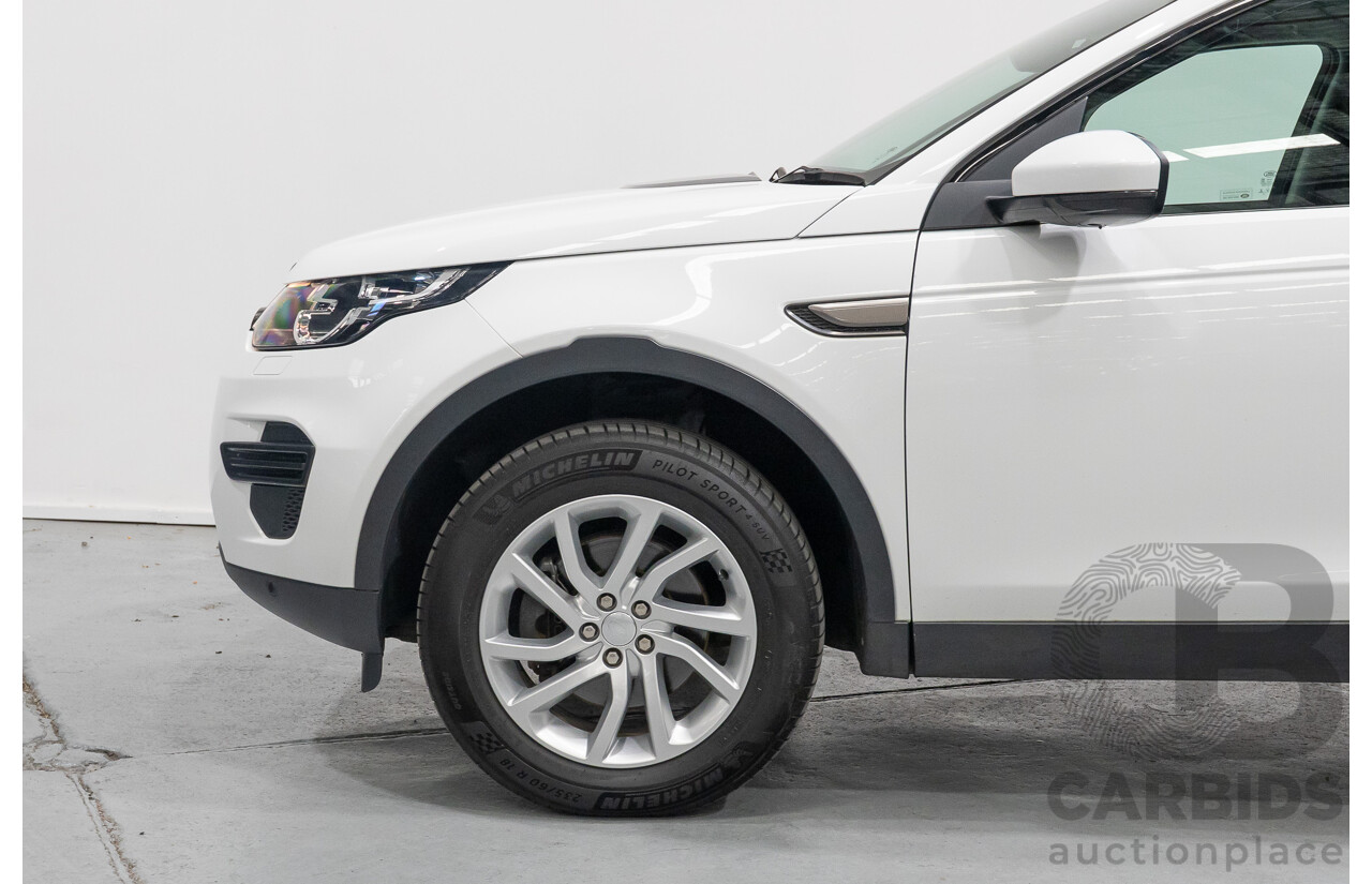4/2018 Land Rover Discovery Sport TD4 SE (AWD) L550 MY18 4d Wagon Fuji White Turbo Diesel 2.0L