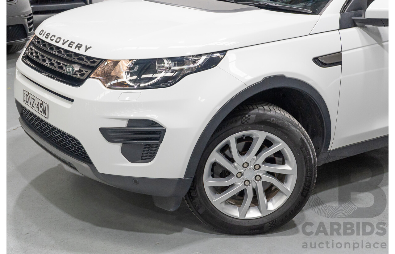 4/2018 Land Rover Discovery Sport TD4 SE (AWD) L550 MY18 4d Wagon Fuji White Turbo Diesel 2.0L