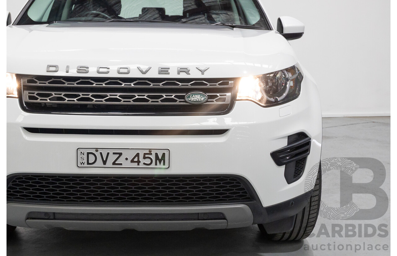 4/2018 Land Rover Discovery Sport TD4 SE (AWD) L550 MY18 4d Wagon Fuji White Turbo Diesel 2.0L