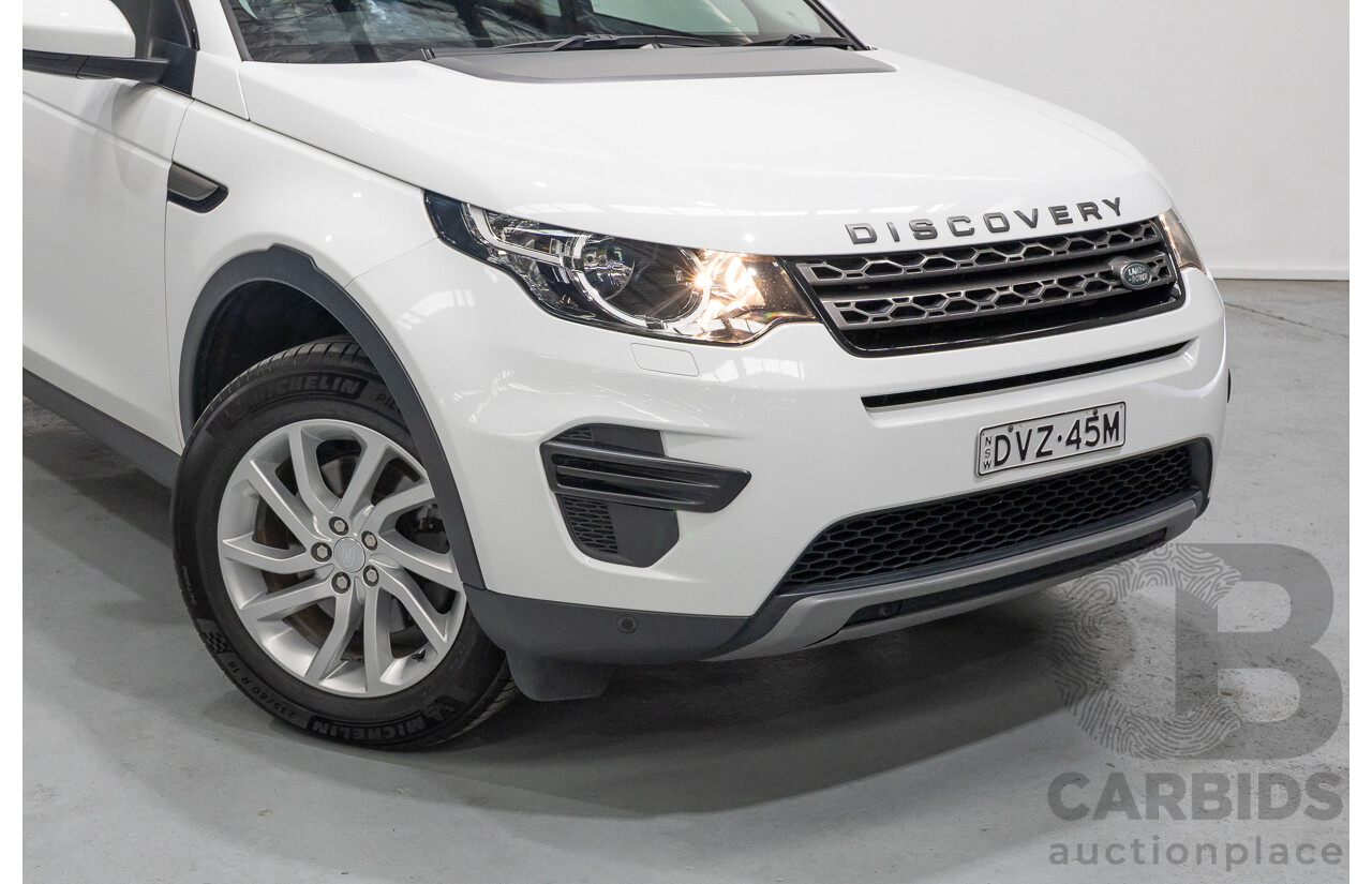 4/2018 Land Rover Discovery Sport TD4 SE (AWD) L550 MY18 4d Wagon Fuji White Turbo Diesel 2.0L