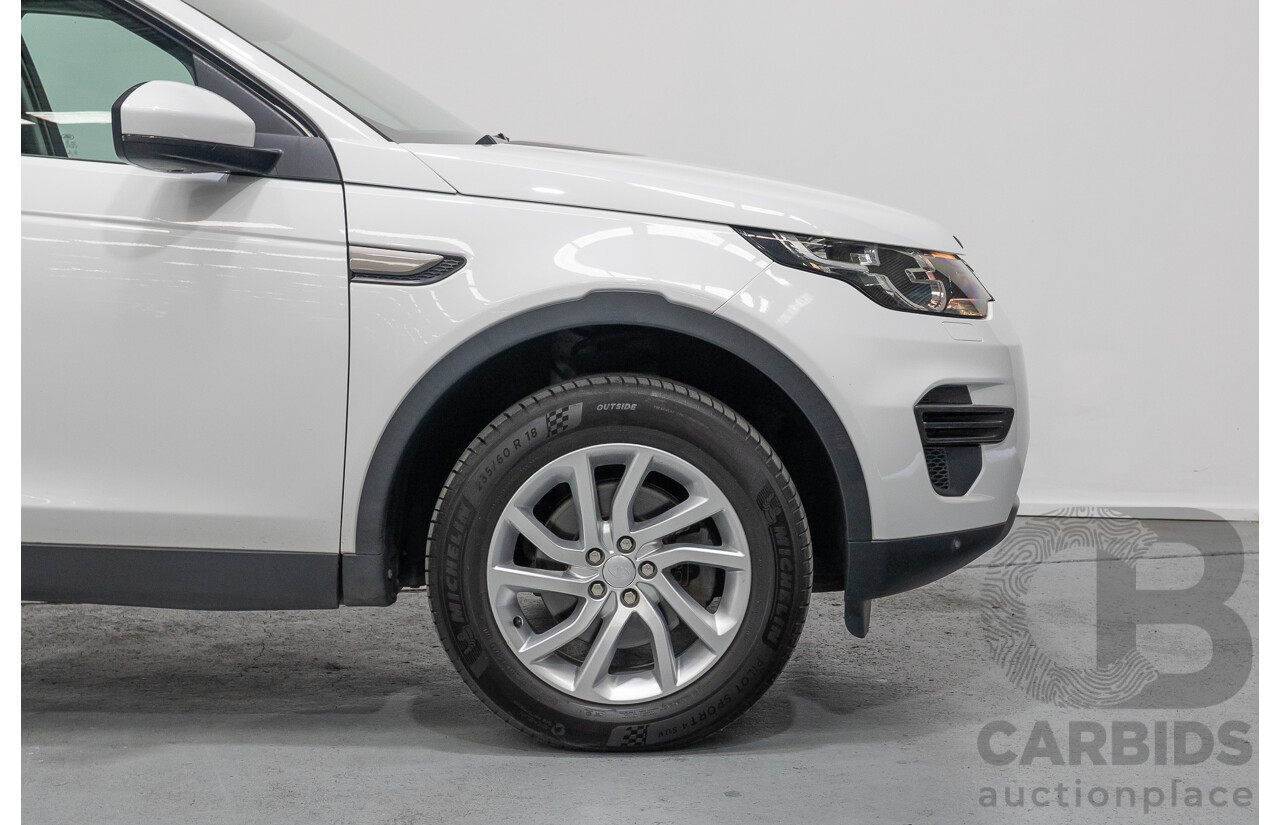 4/2018 Land Rover Discovery Sport TD4 SE (AWD) L550 MY18 4d Wagon Fuji White Turbo Diesel 2.0L