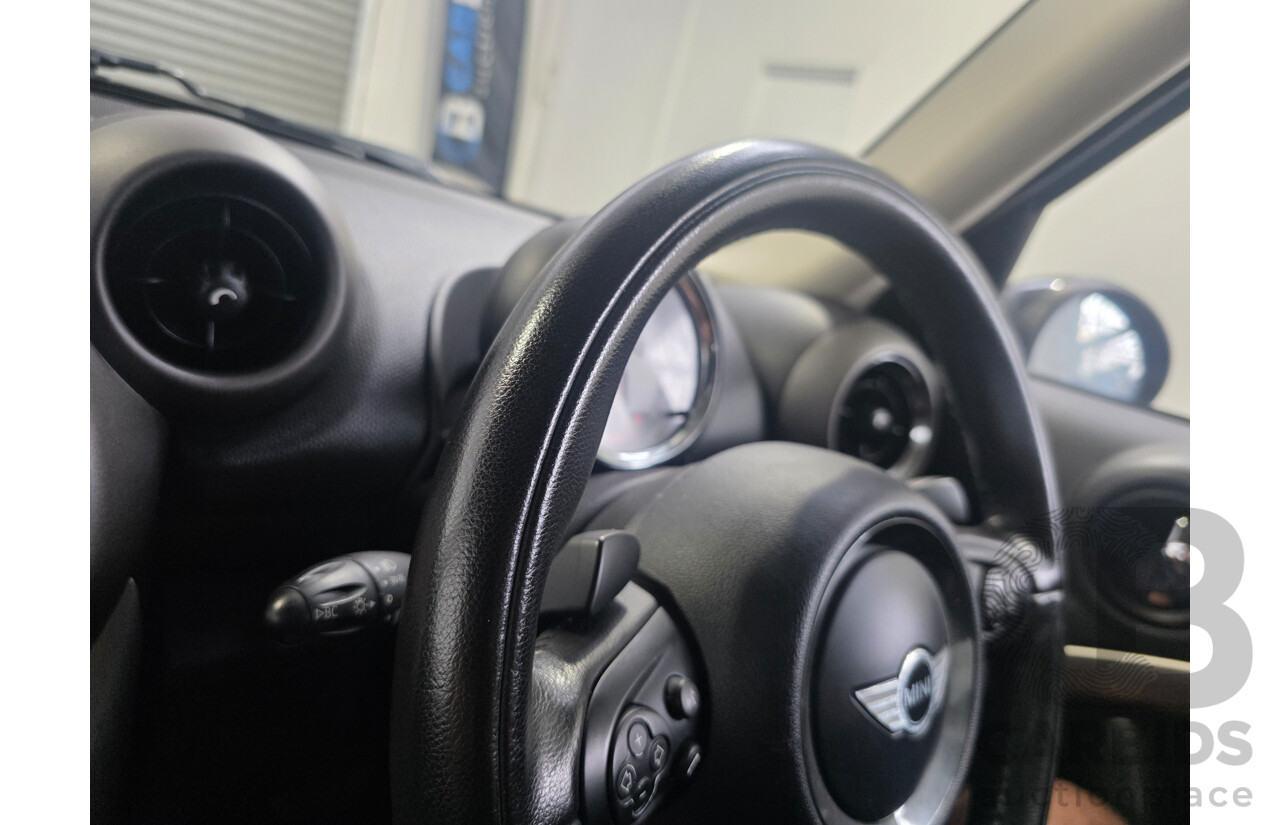 2/2012 Mini Cooper Countryman R60 MY12 4d Wagon True Blue Metallic 1.6L