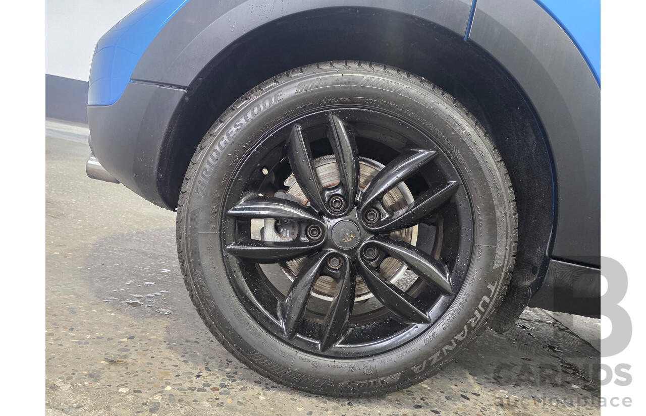 2/2012 Mini Cooper Countryman R60 MY12 4d Wagon True Blue Metallic 1.6L