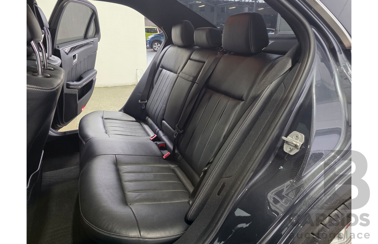 07/2014 Mercedes-Benz E250 W212 MY14 4d Sedan Tenorite Grey Metallic Turbo 2.0L