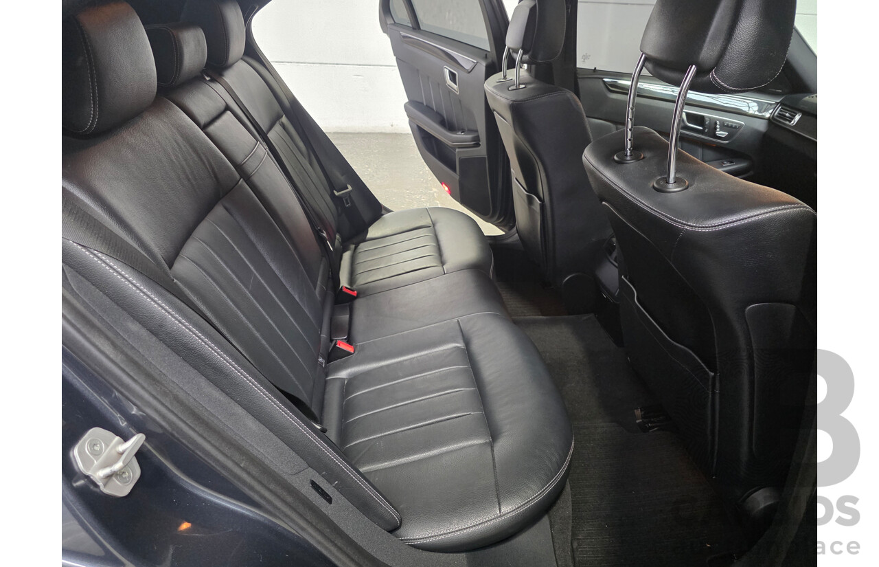 07/2014 Mercedes-Benz E250 W212 MY14 4d Sedan Tenorite Grey Metallic Turbo 2.0L
