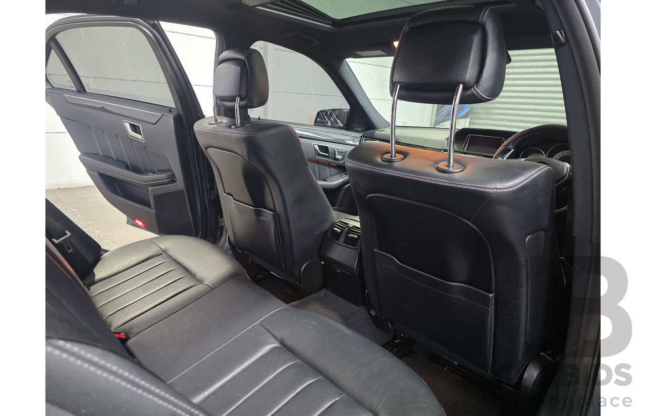 07/2014 Mercedes-Benz E250 W212 MY14 4d Sedan Tenorite Grey Metallic Turbo 2.0L