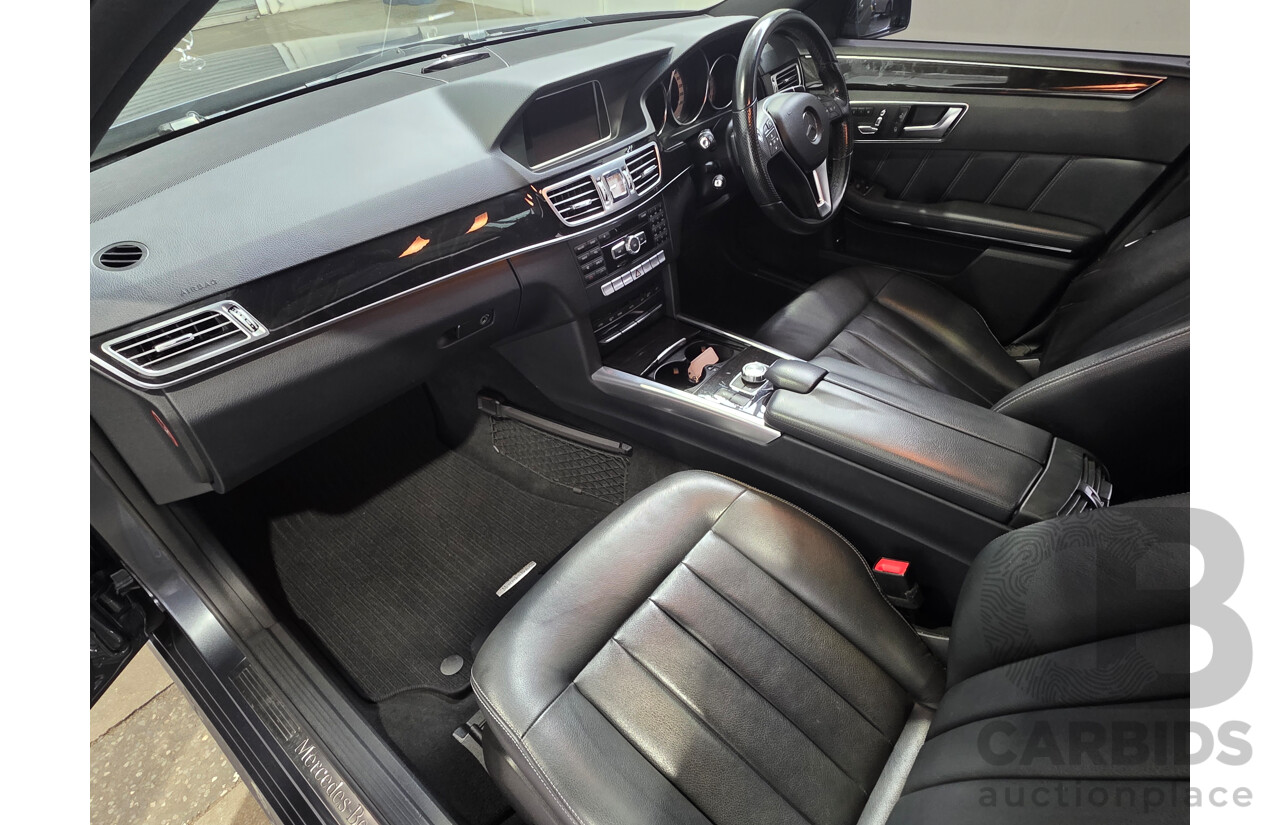 07/2014 Mercedes-Benz E250 W212 MY14 4d Sedan Tenorite Grey Metallic Turbo 2.0L