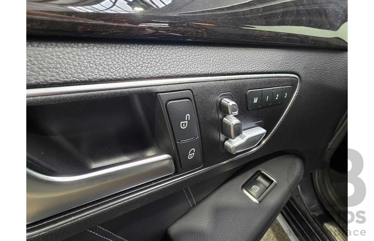 07/2014 Mercedes-Benz E250 W212 MY14 4d Sedan Tenorite Grey Metallic Turbo 2.0L