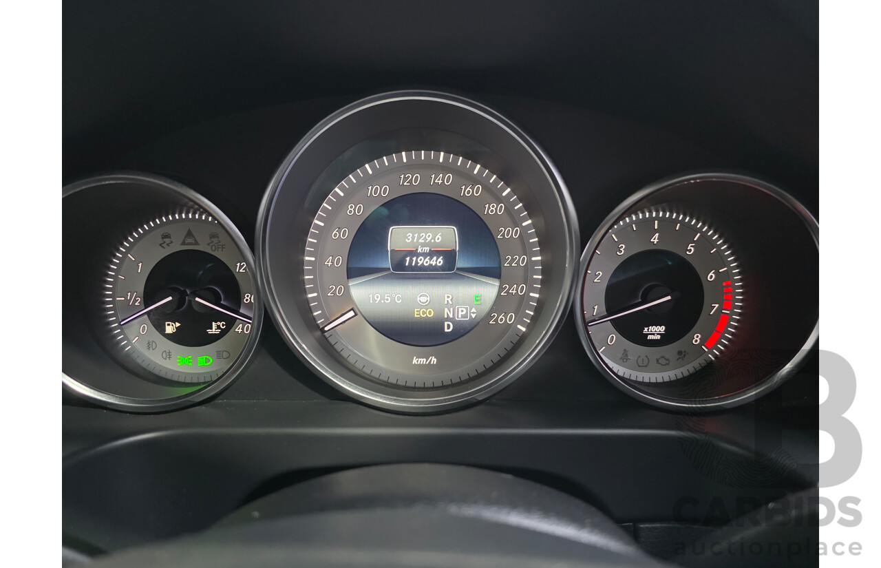 07/2014 Mercedes-Benz E250 W212 MY14 4d Sedan Tenorite Grey Metallic Turbo 2.0L