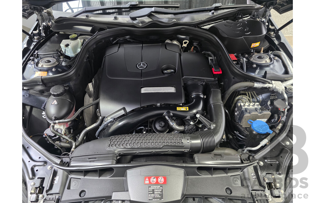 07/2014 Mercedes-Benz E250 W212 MY14 4d Sedan Tenorite Grey Metallic Turbo 2.0L
