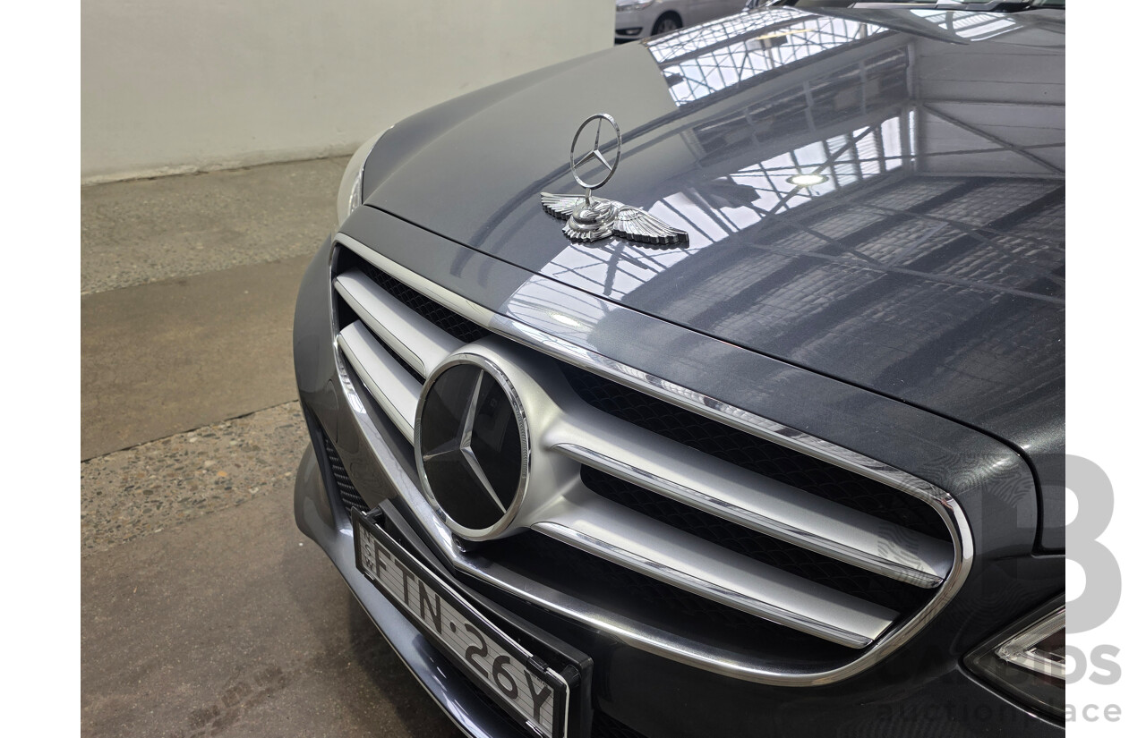 07/2014 Mercedes-Benz E250 W212 MY14 4d Sedan Tenorite Grey Metallic Turbo 2.0L