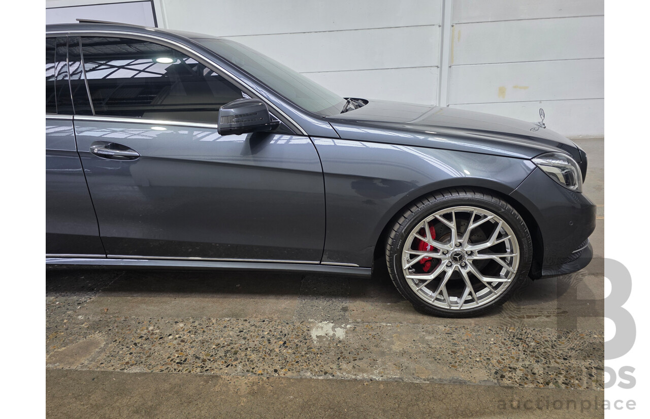 07/2014 Mercedes-Benz E250 W212 MY14 4d Sedan Tenorite Grey Metallic Turbo 2.0L