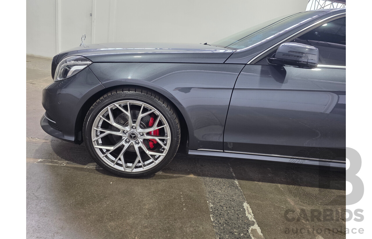 07/2014 Mercedes-Benz E250 W212 MY14 4d Sedan Tenorite Grey Metallic Turbo 2.0L