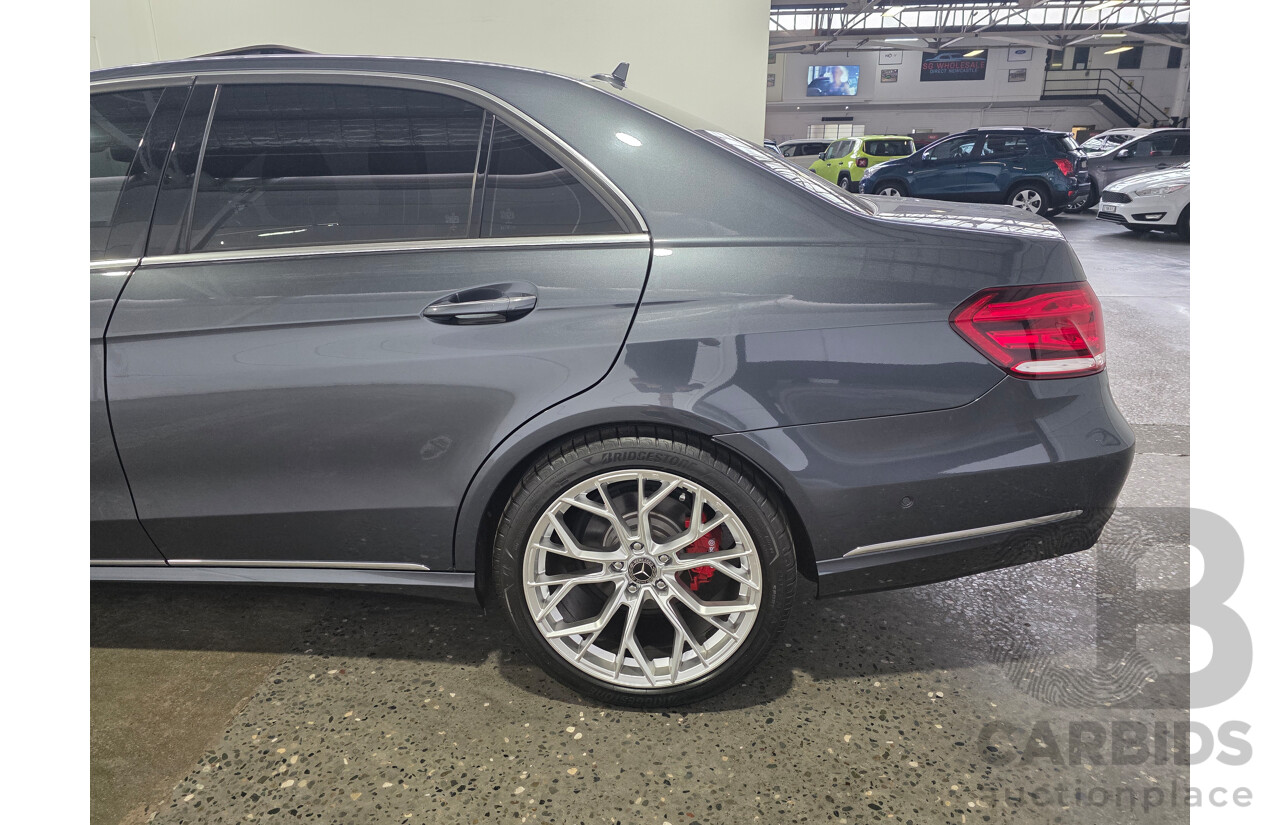 07/2014 Mercedes-Benz E250 W212 MY14 4d Sedan Tenorite Grey Metallic Turbo 2.0L