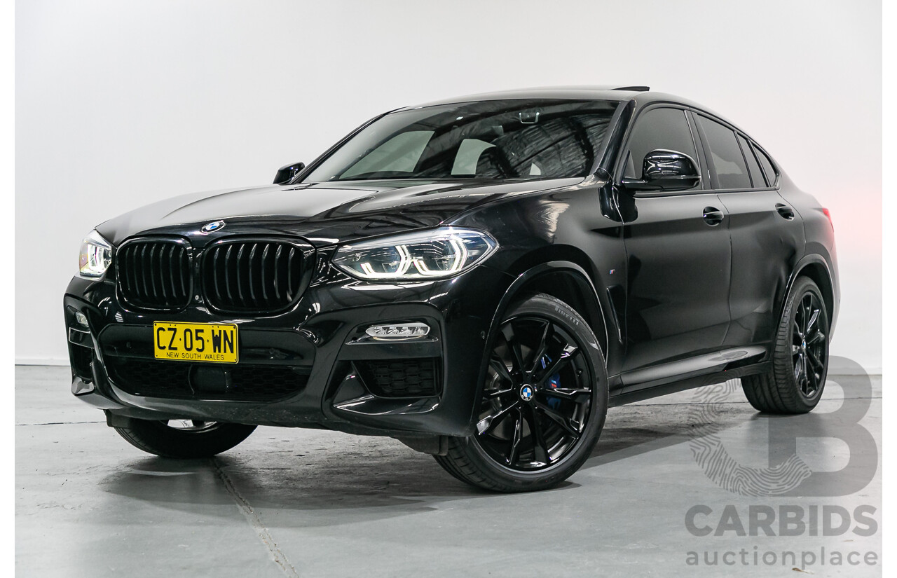 9/2019 BMW X4 xDrive30i M Sport (AWD) G02 5d Coupe Black Sapphire Metallic Turbo 2.0L