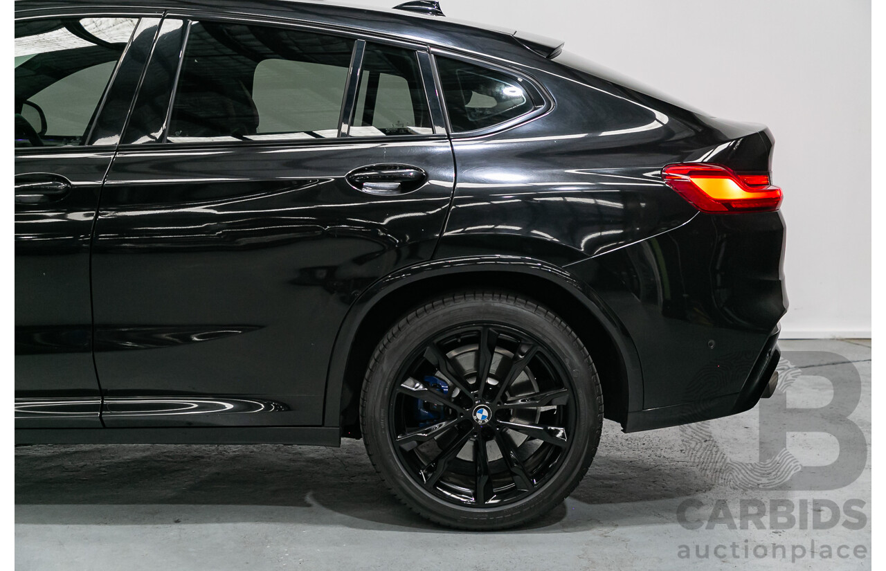9/2019 BMW X4 xDrive30i M Sport (AWD) G02 5d Coupe Black Sapphire Metallic Turbo 2.0L