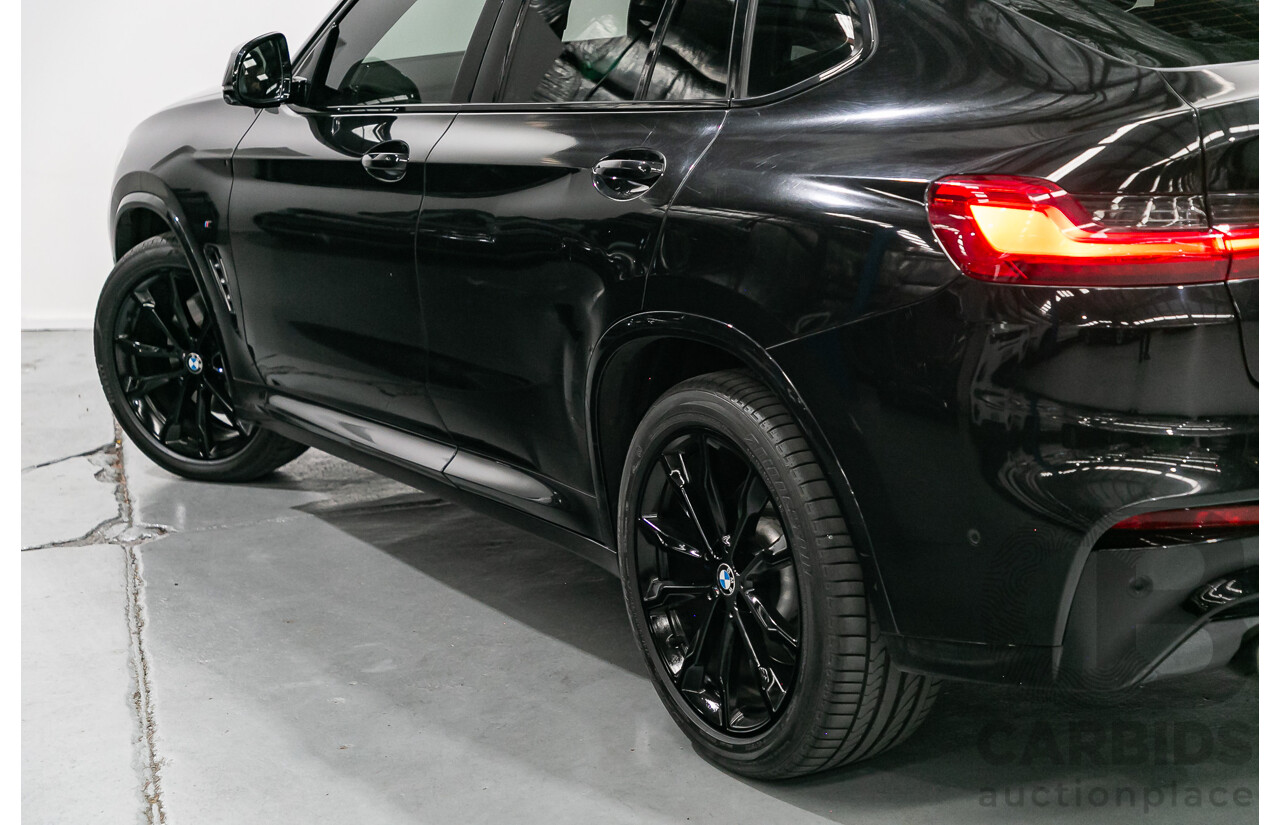 9/2019 BMW X4 xDrive30i M Sport (AWD) G02 5d Coupe Black Sapphire Metallic Turbo 2.0L