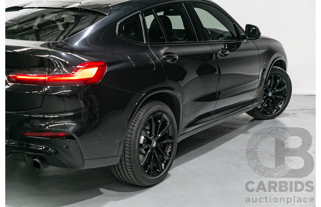 9/2019 BMW X4 xDrive30i M Sport (AWD) G02 5d Coupe Black Sapphire Metallic Turbo 2.0L