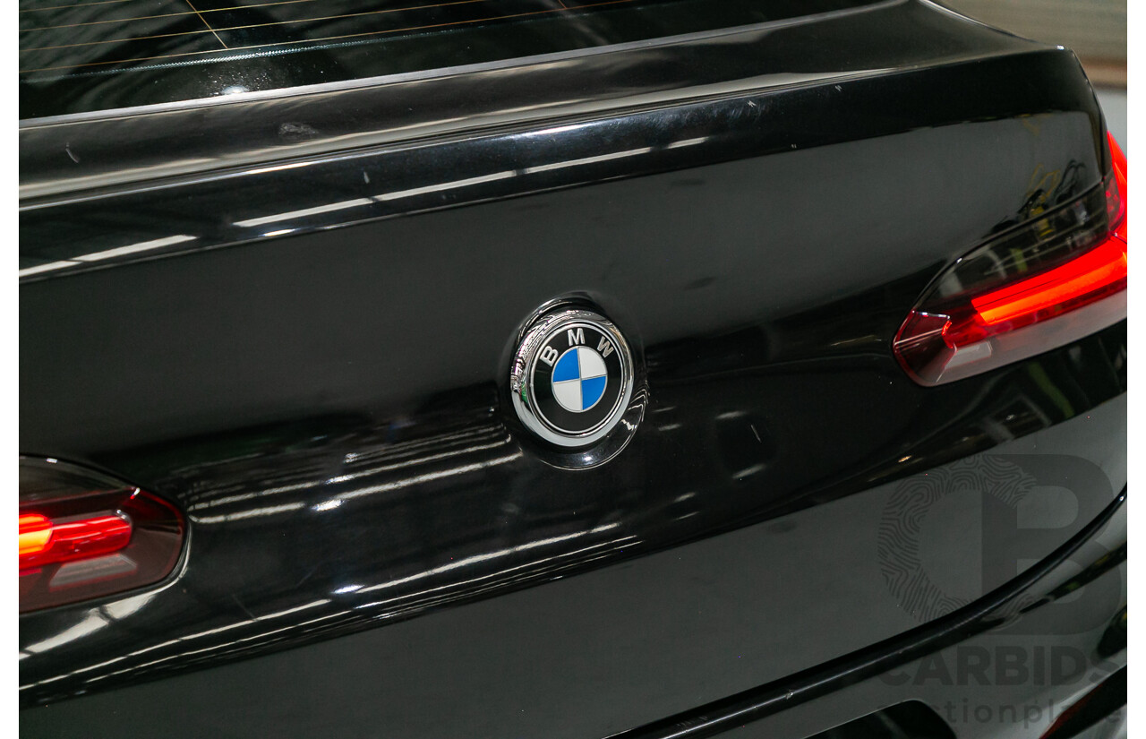 9/2019 BMW X4 xDrive30i M Sport (AWD) G02 5d Coupe Black Sapphire Metallic Turbo 2.0L