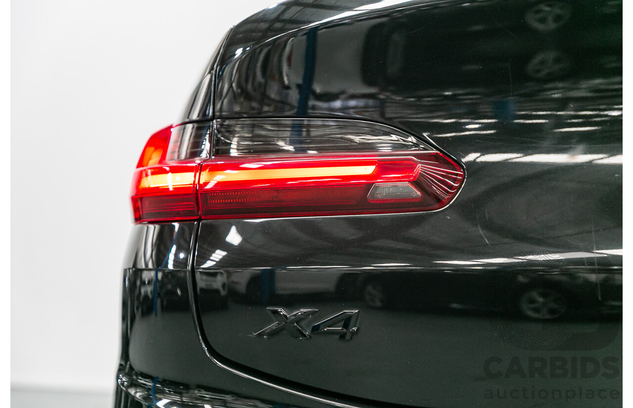 9/2019 BMW X4 xDrive30i M Sport (AWD) G02 5d Coupe Black Sapphire Metallic Turbo 2.0L
