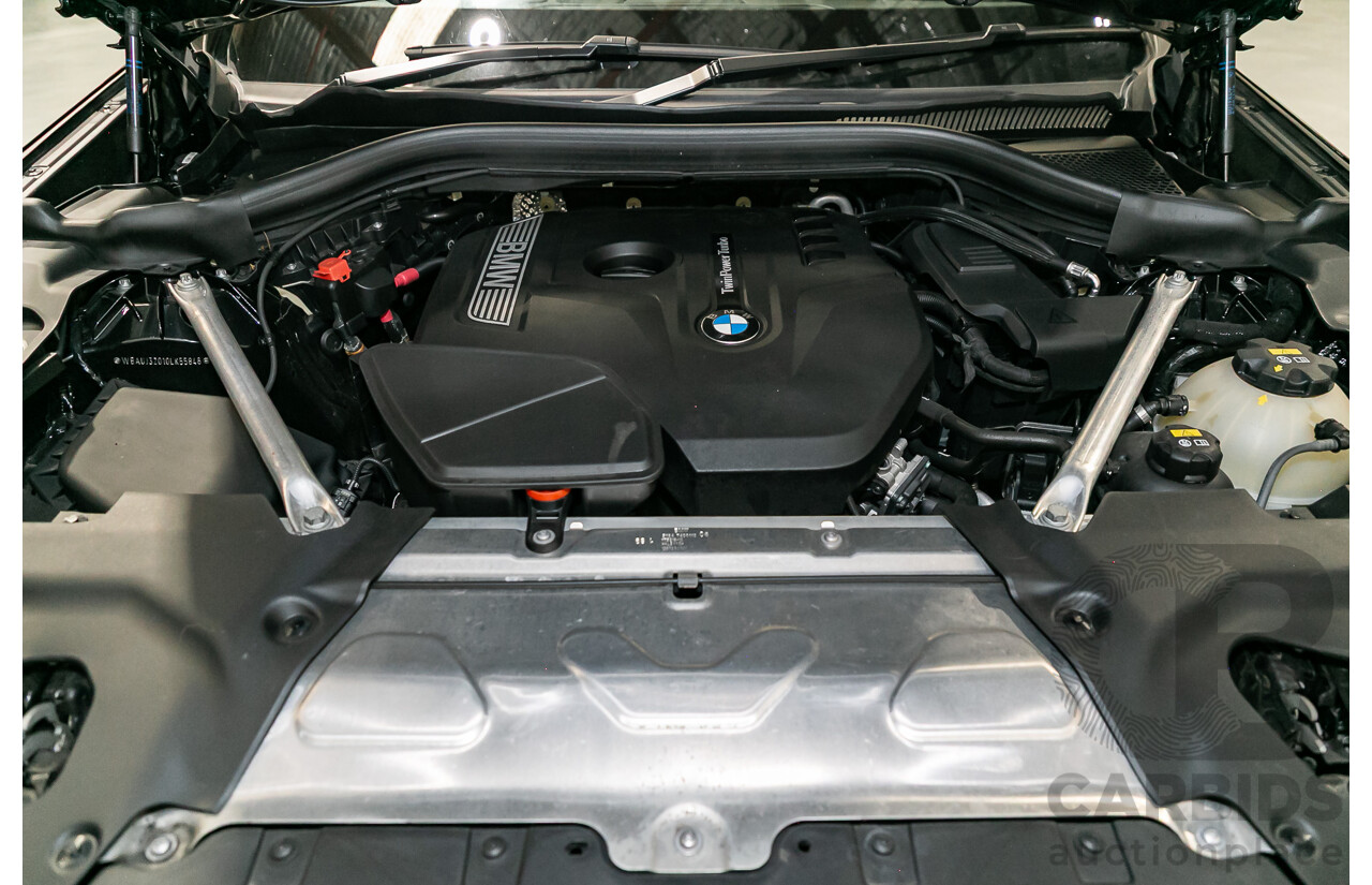 9/2019 BMW X4 xDrive30i M Sport (AWD) G02 5d Coupe Black Sapphire Metallic Turbo 2.0L