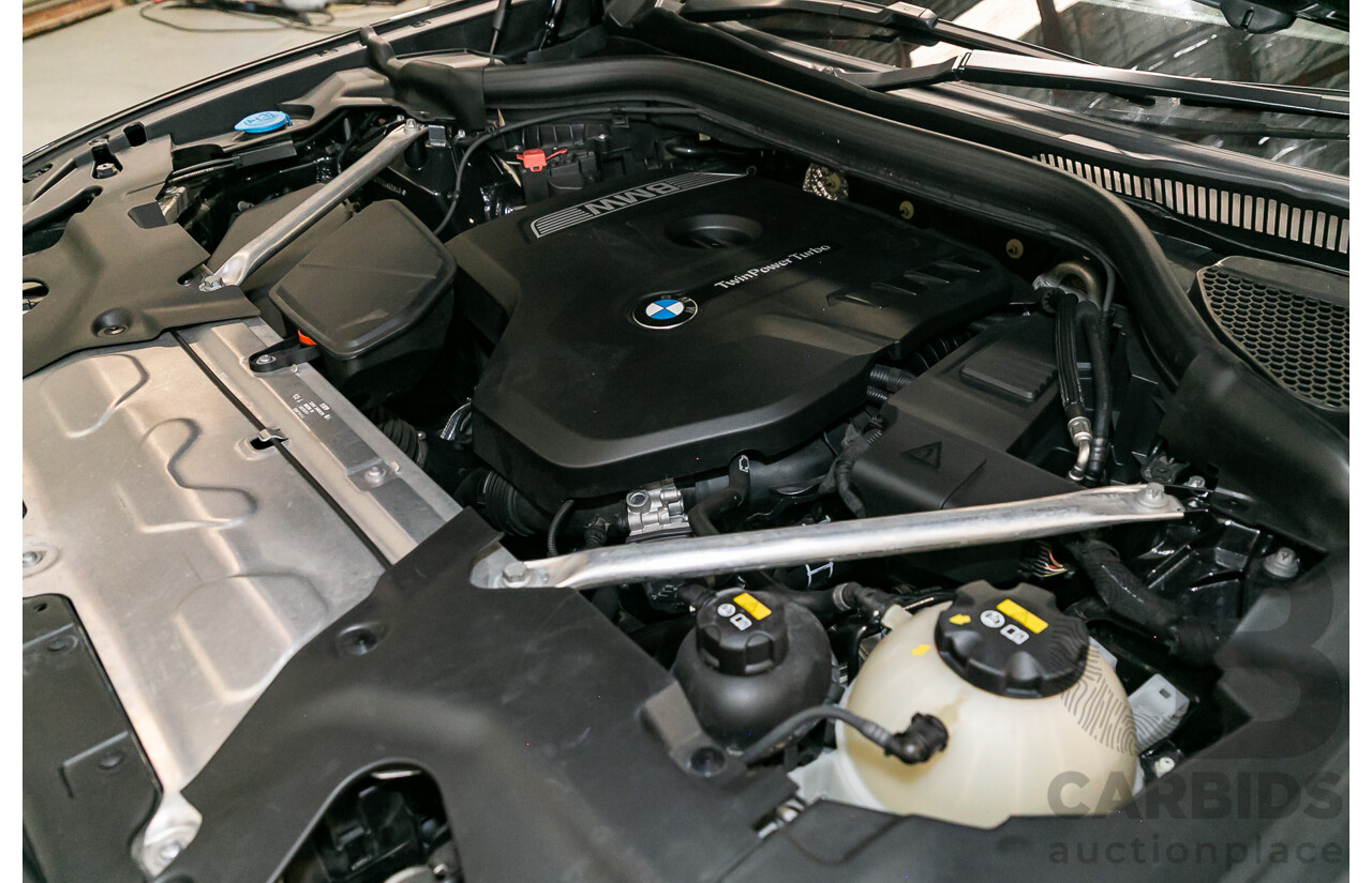 9/2019 BMW X4 xDrive30i M Sport (AWD) G02 5d Coupe Black Sapphire Metallic Turbo 2.0L