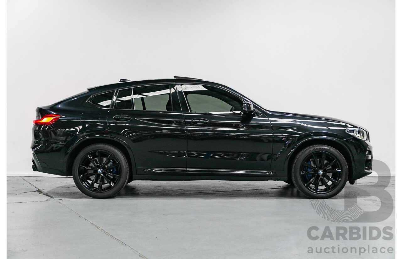 9/2019 BMW X4 xDrive30i M Sport (AWD) G02 5d Coupe Black Sapphire Metallic Turbo 2.0L