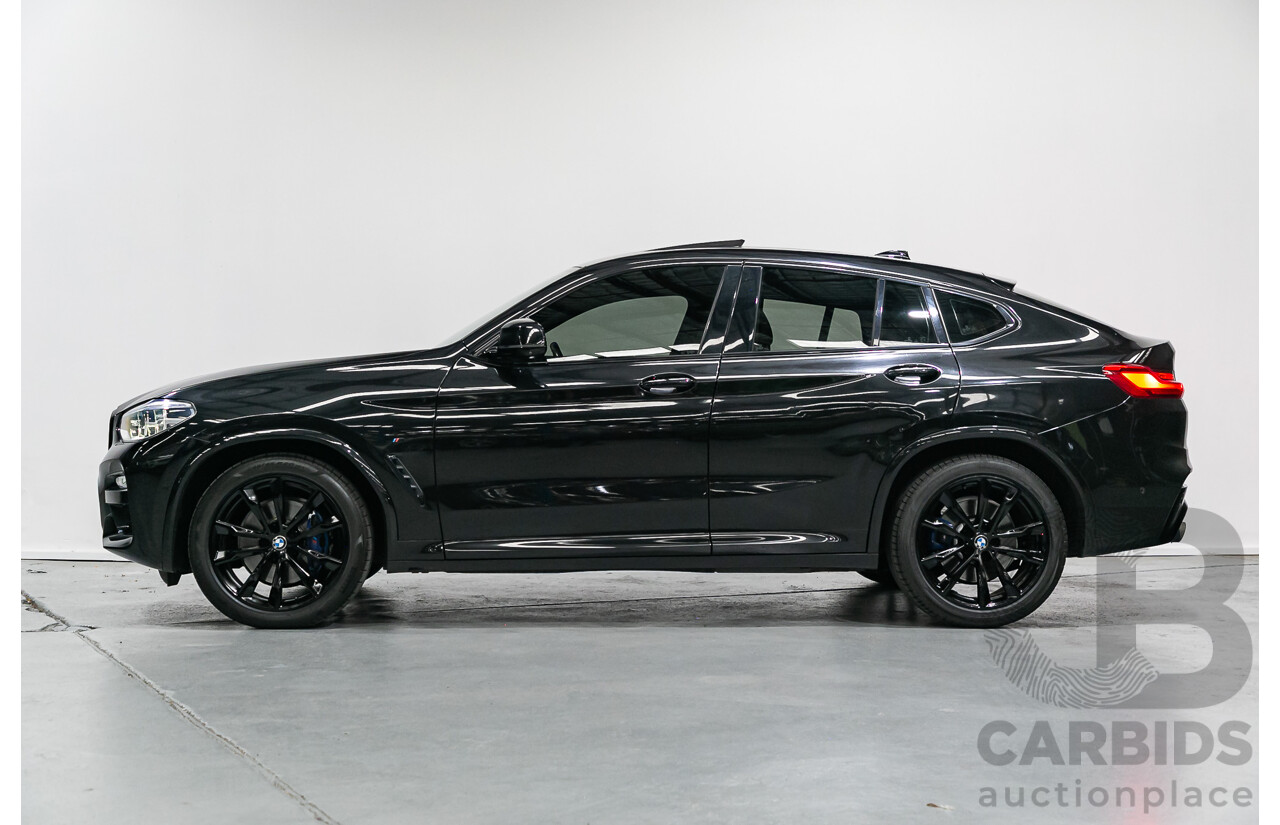 9/2019 BMW X4 xDrive30i M Sport (AWD) G02 5d Coupe Black Sapphire Metallic Turbo 2.0L