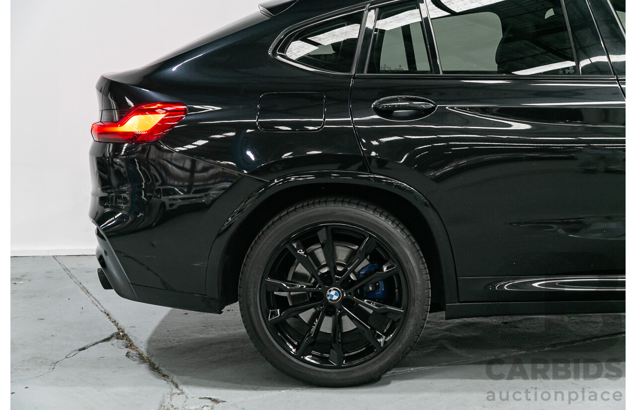 9/2019 BMW X4 xDrive30i M Sport (AWD) G02 5d Coupe Black Sapphire Metallic Turbo 2.0L